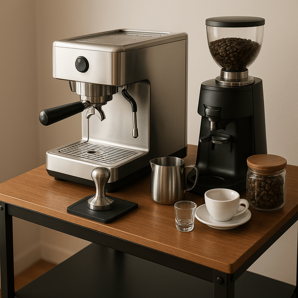 Equipamiento en el carrito